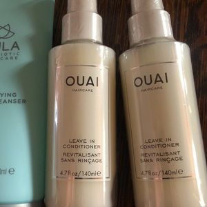 TWO Ouai leave in conditioner